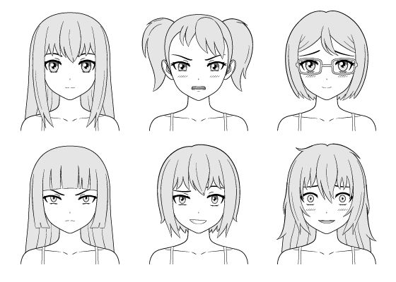 how to draw anime characters for ipad